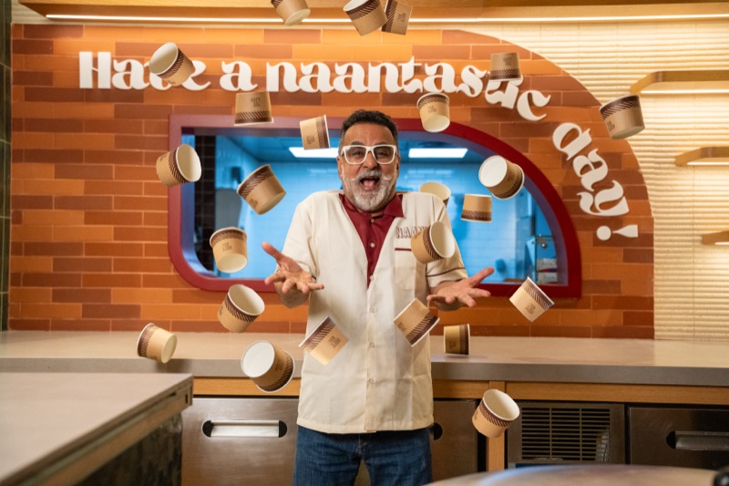 Chef Vineet Bhatia at Naan & Co