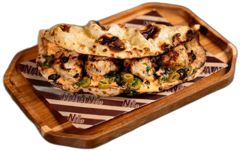Chicken Habibi naanwich